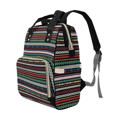 Southwest Pattern Print Design LKS302 Diaper Bag Backpack
