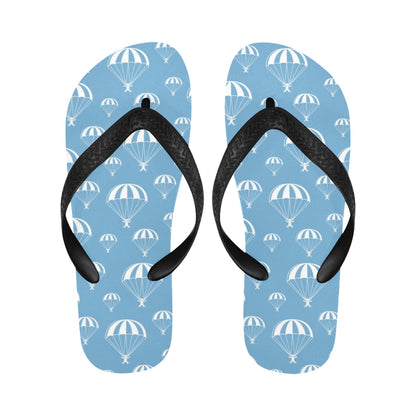 Skydiver Print Design LKS305 Flip Flops