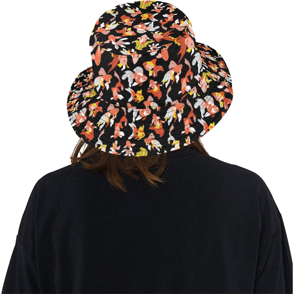 Goldfish Print Design LKS401 Unisex Bucket Hat
