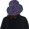 UFO Space Rocket Print Design LKS302 Unisex Bucket Hat