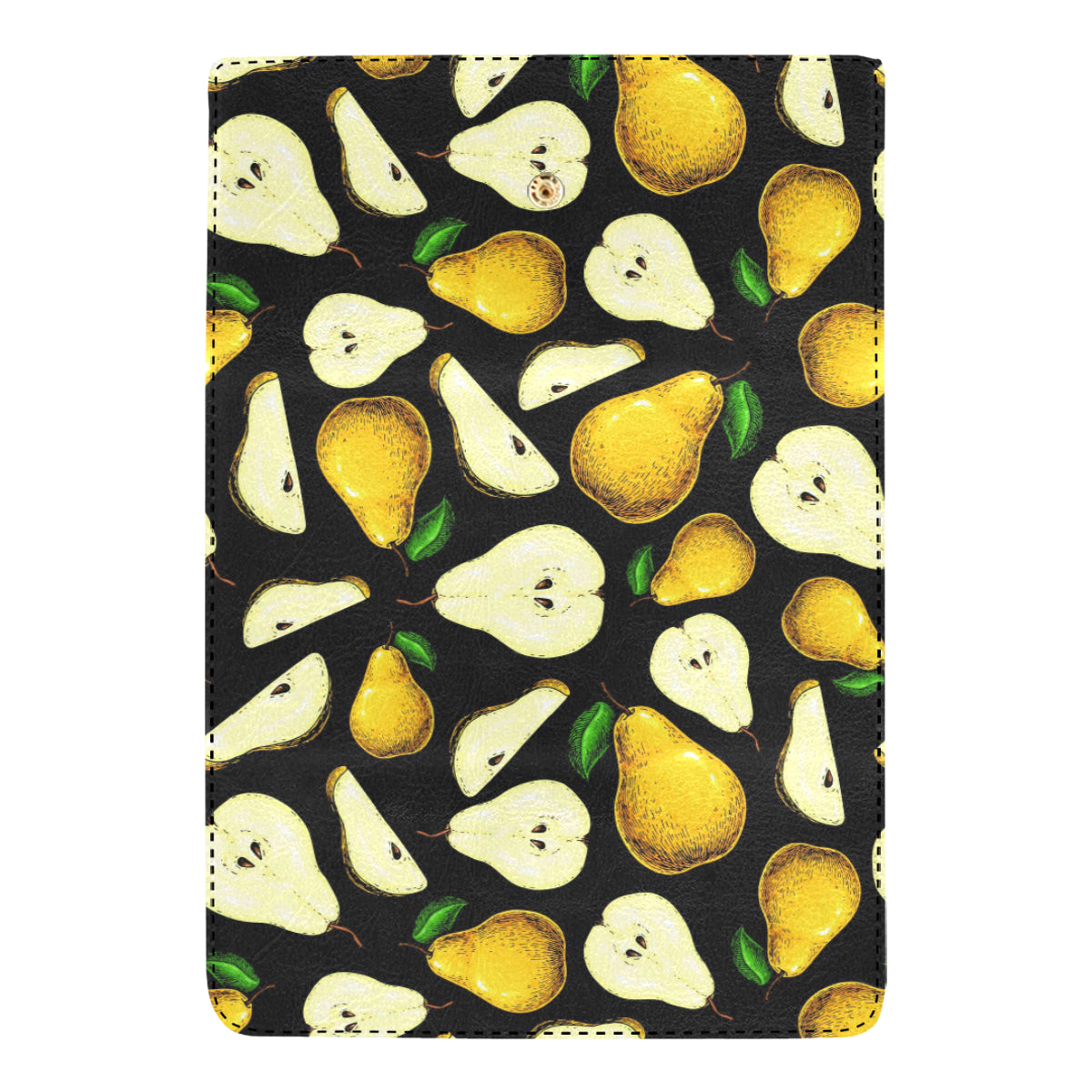 Pear Pattern Print Design PE01 Women's Trifold Wallet