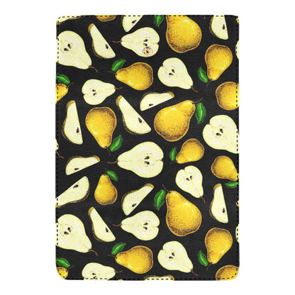 Pear Pattern Print Design PE01 Women's Trifold Wallet