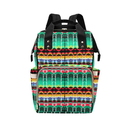 Serape Print Design LKS307 Diaper Bag Backpack