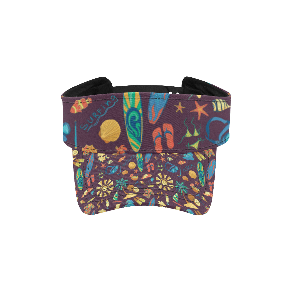 Aloha Hawaii Pattern Print Design 01 Unisex Sun Visor
