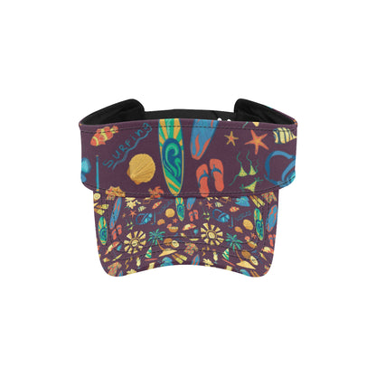 Aloha Hawaii Pattern Print Design 01 Unisex Sun Visor