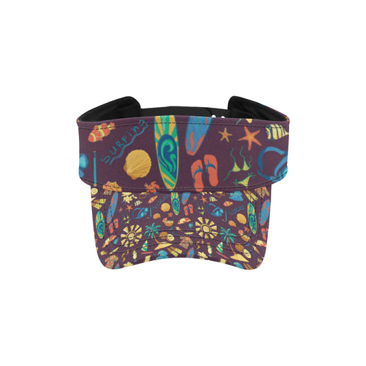 Aloha Hawaii Pattern Print Design 01 Unisex Sun Visor