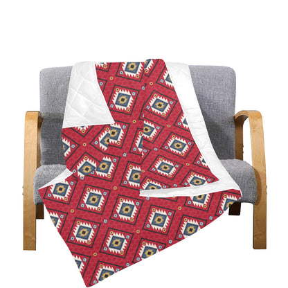 Aztec Pattern Print Design 10 Premium Quilt