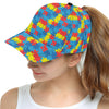 Autism Awareness Design Themed Print Snapback Cap