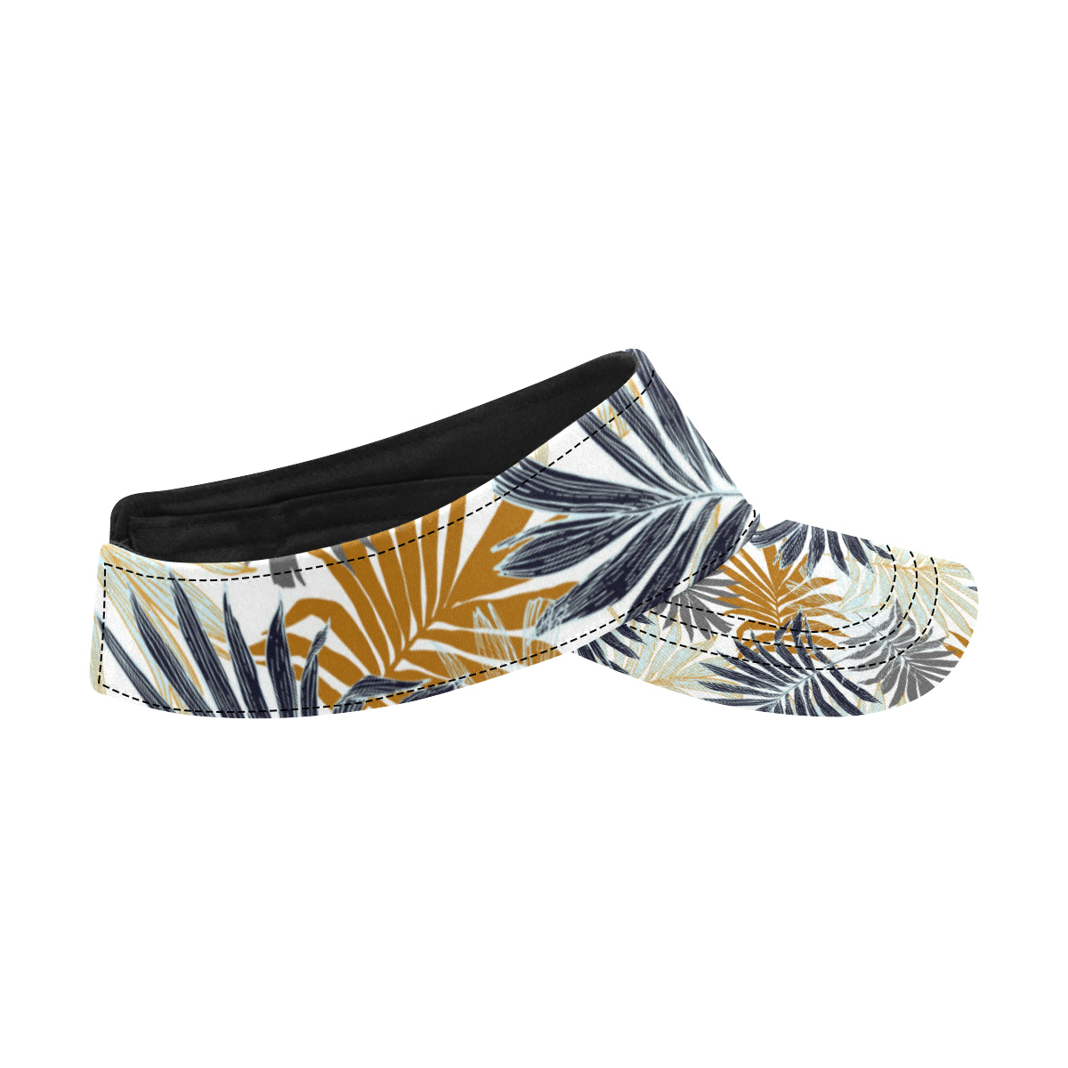 Colorful Tropical Palm Leaves Unisex Sun Visor