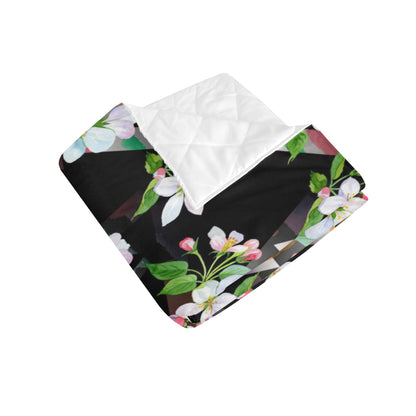 Apple blossom Pattern Print Design AB07 Premium Quilt