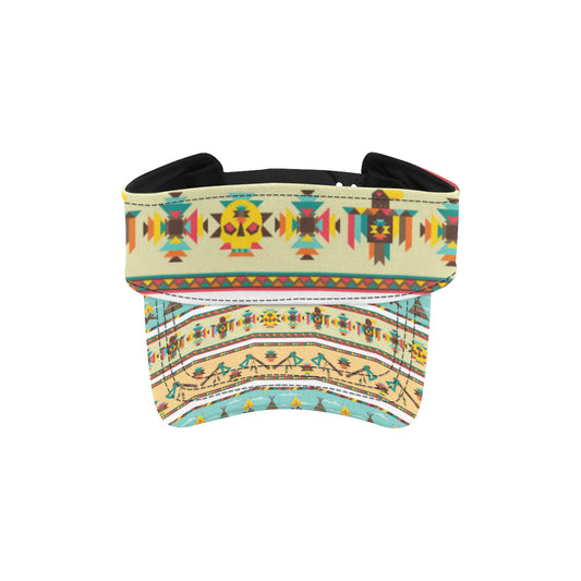 American indian Life Pattern Unisex Sun Visor