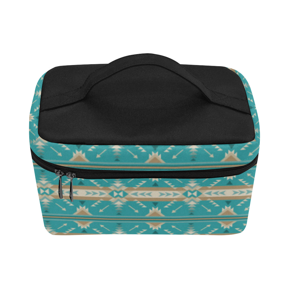 Southwest Native Design Themed Print Makeup Bag