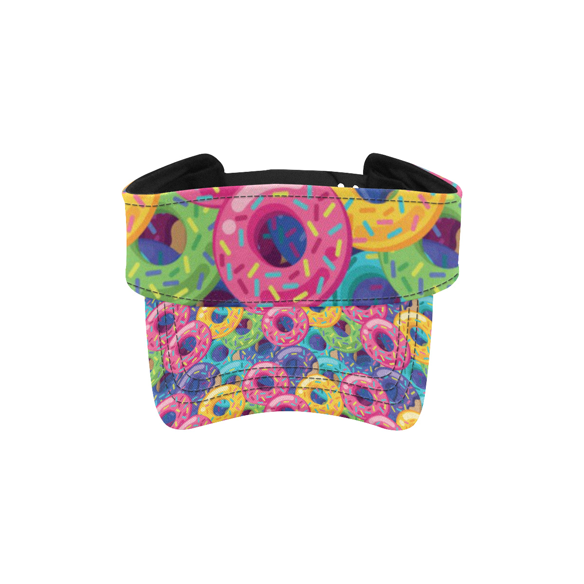 Donut Pattern Print Design DN010 Unisex Sun Visor