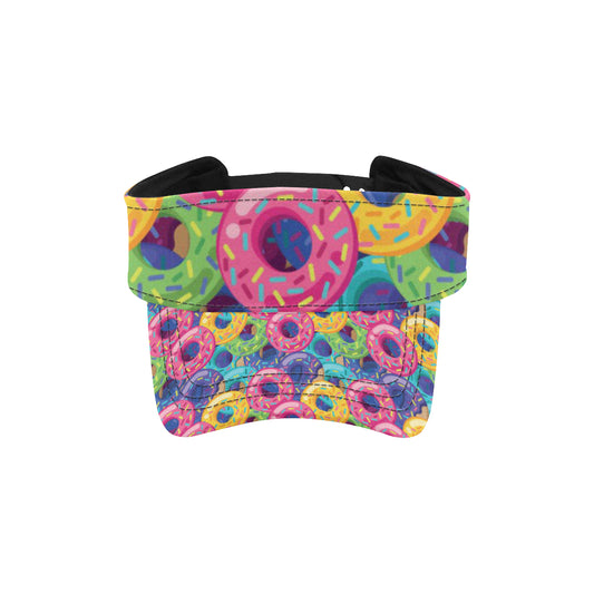 Donut Pattern Print Design DN010 Unisex Sun Visor