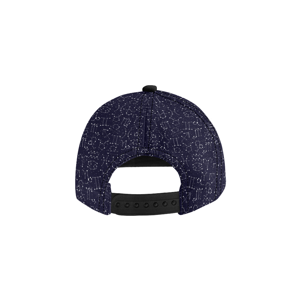 Zodiac Pattern Design Print Snapback Cap