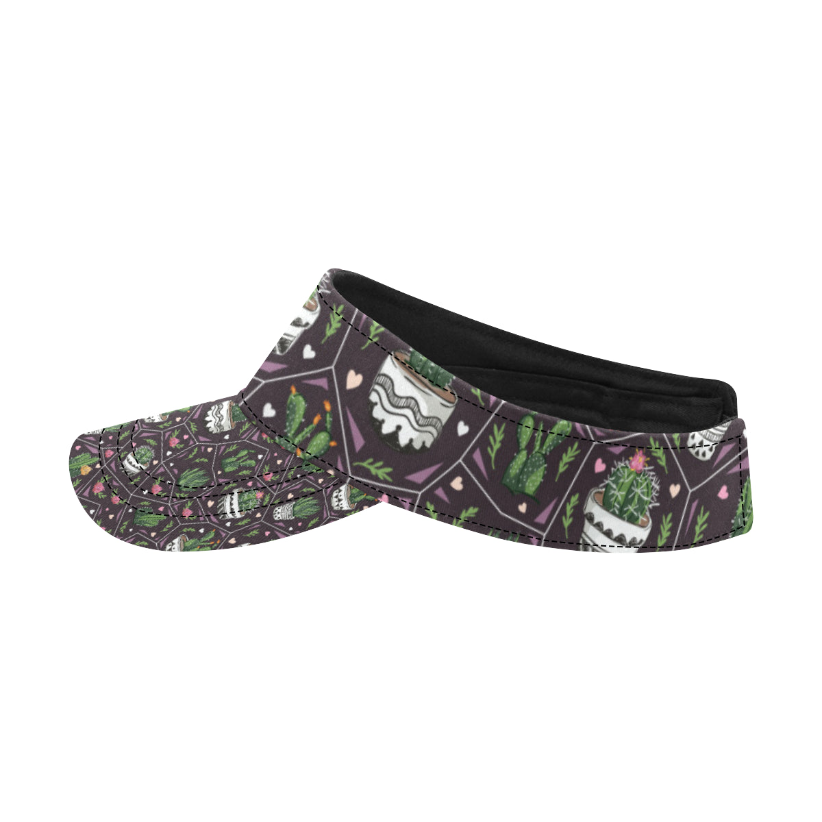 Cactus Pattern Print Design 03 Unisex Sun Visor