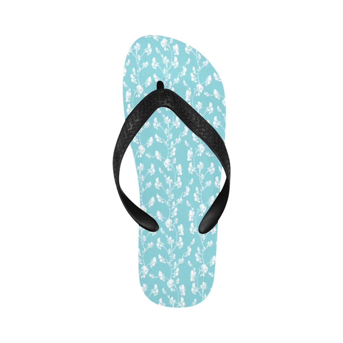 Sweet Pea Print Design LKS302 Flip Flops