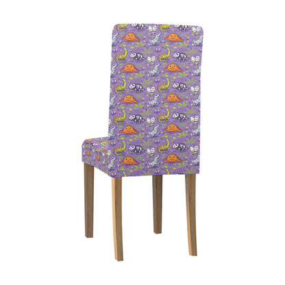 Zombie Dinosaur Print Design LKS302 Dining Chair Slipcover