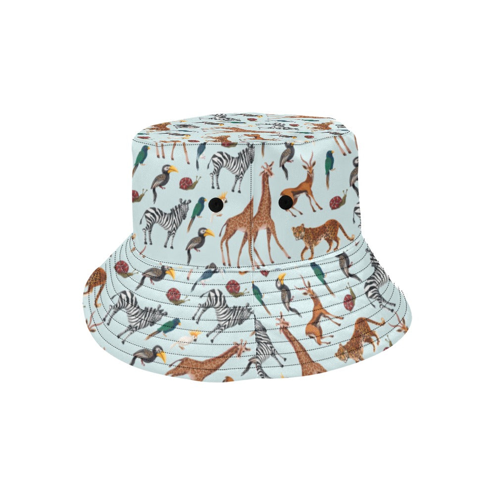 Safari Animal Print Design LKS306 Unisex Bucket Hat