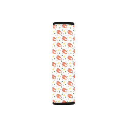 Salmon Steak Print Design LKS303 Car Seat Belt Cover