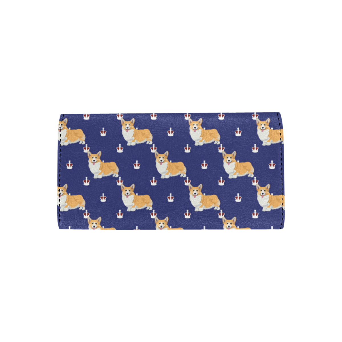 Pembroke Welsh Corgis Pattern Print Design A07 Women's Trifold Wallet
