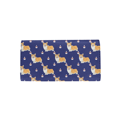 Pembroke Welsh Corgis Pattern Print Design A07 Women's Trifold Wallet