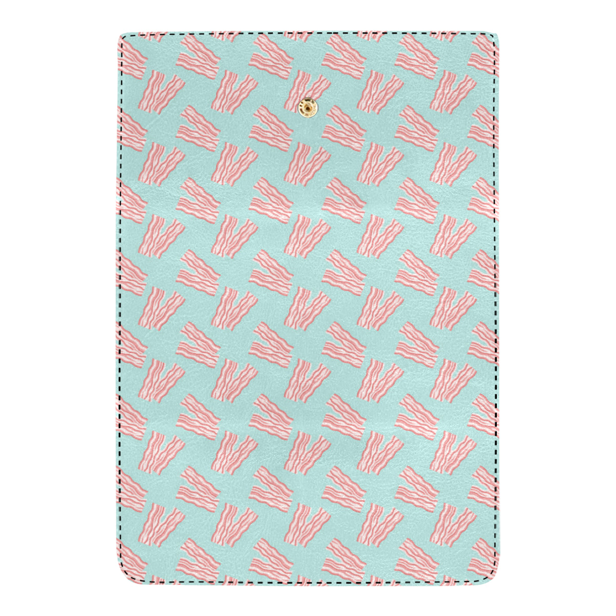 Bacon Pattern Print Design 04 Women's Trifold Wallet