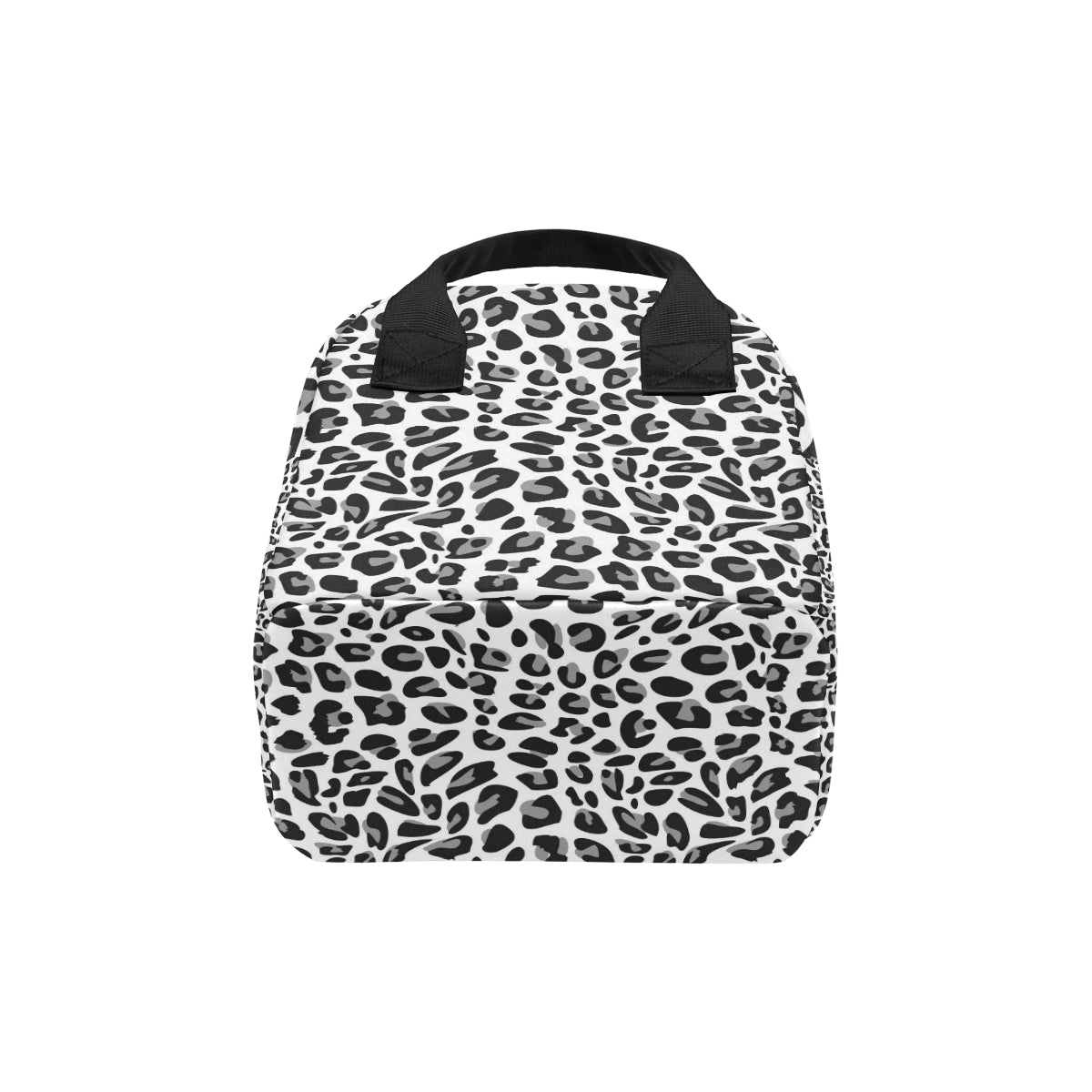 Snow Leopard Skin Print Insulated Lunch Bag