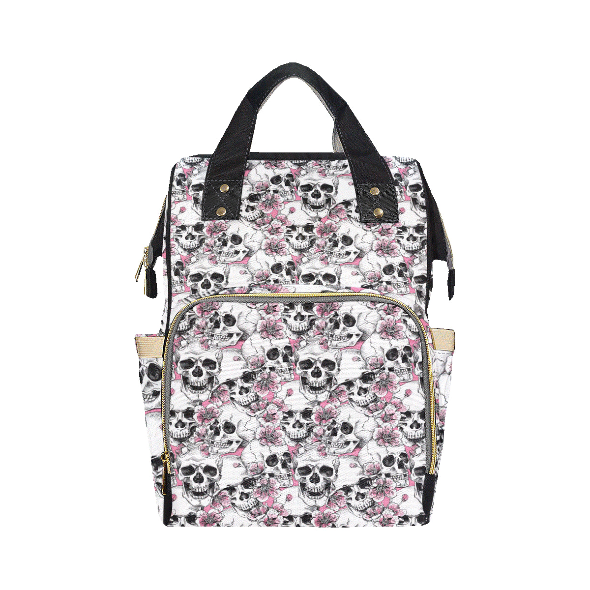 Cherry Blossom Pattern Print Design CB03 Diaper Bag Backpack
