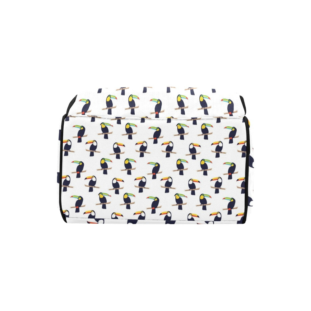 Toucan Print Design LKS305 Diaper Bag Backpack
