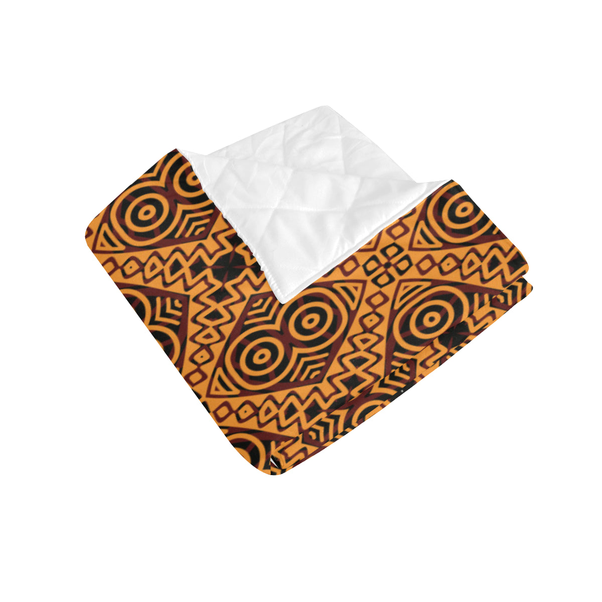 African Pattern Print Design 05 Premium Quilt