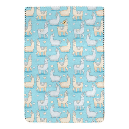 Alpaca Pattern Print Design 06 Women's Trifold Wallet