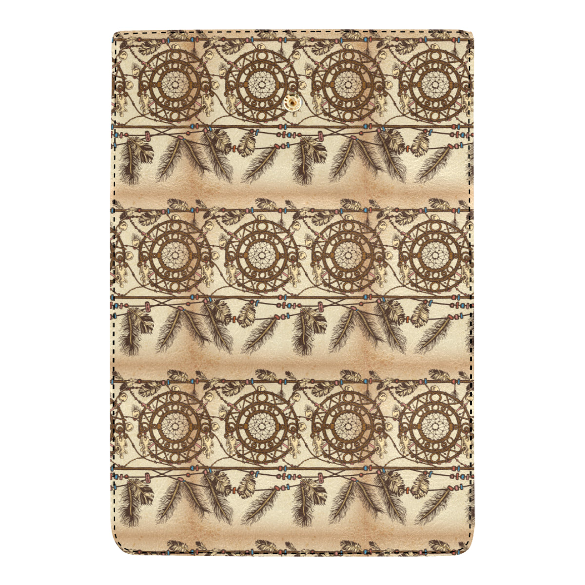 Dream catcher vintage native Women's Trifold Wallet