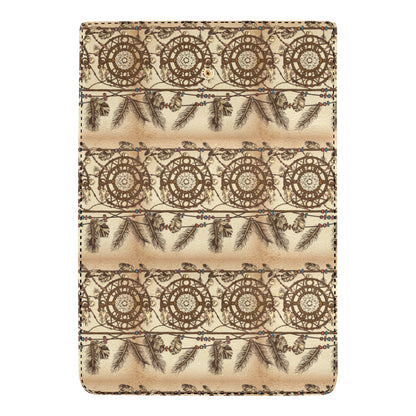 Dream catcher vintage native Women's Trifold Wallet
