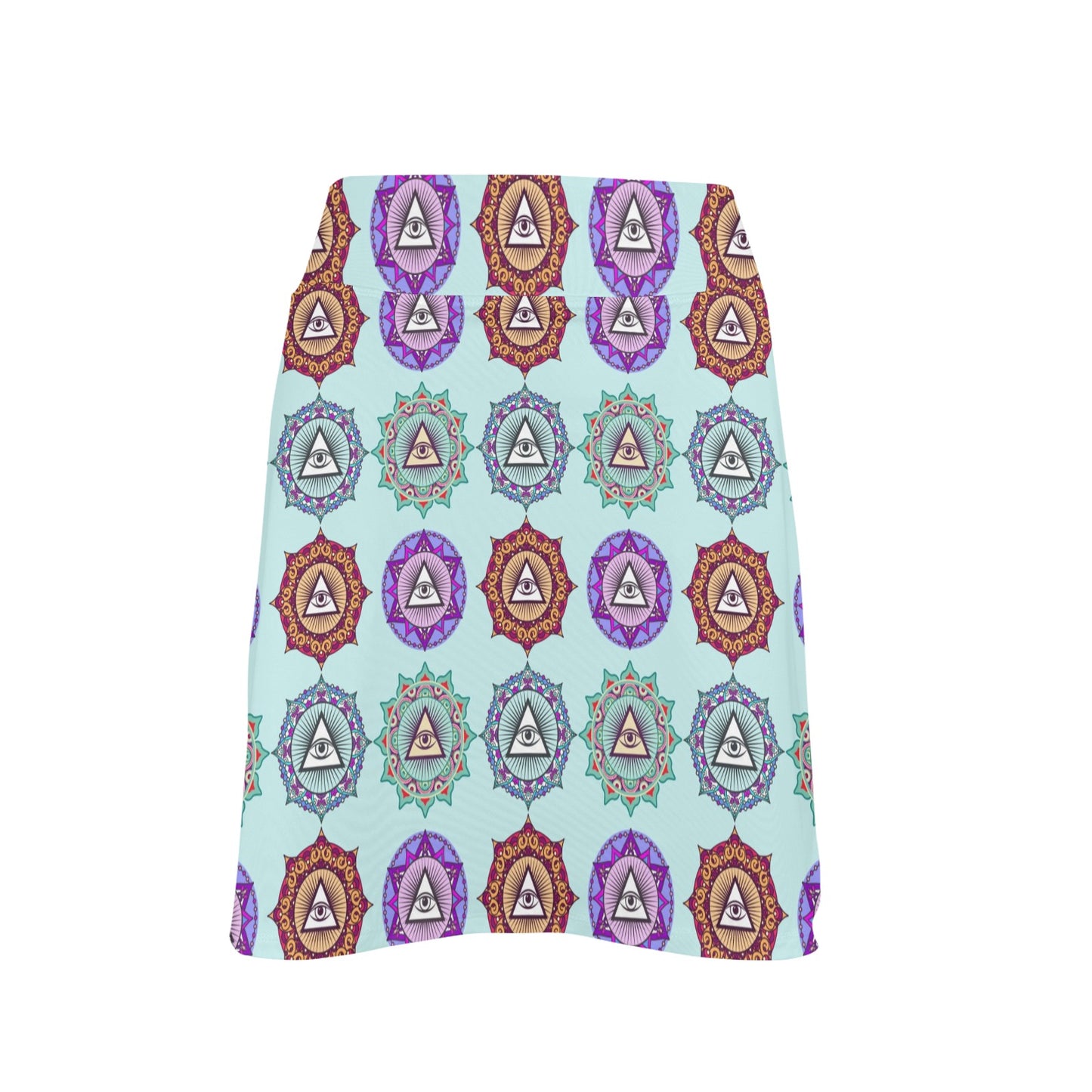 Third Eye Print Design LKS302 17" Golf & Pickleball Skort with Pockets
