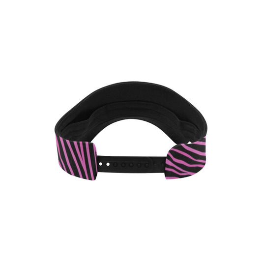 Zebra Pink Print Design LKS304 Unisex Sun Visor