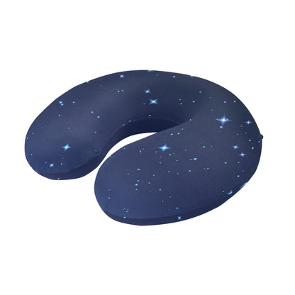 Night sky Pattern Print Design A01 U-Shaped Travel Neck Pillow