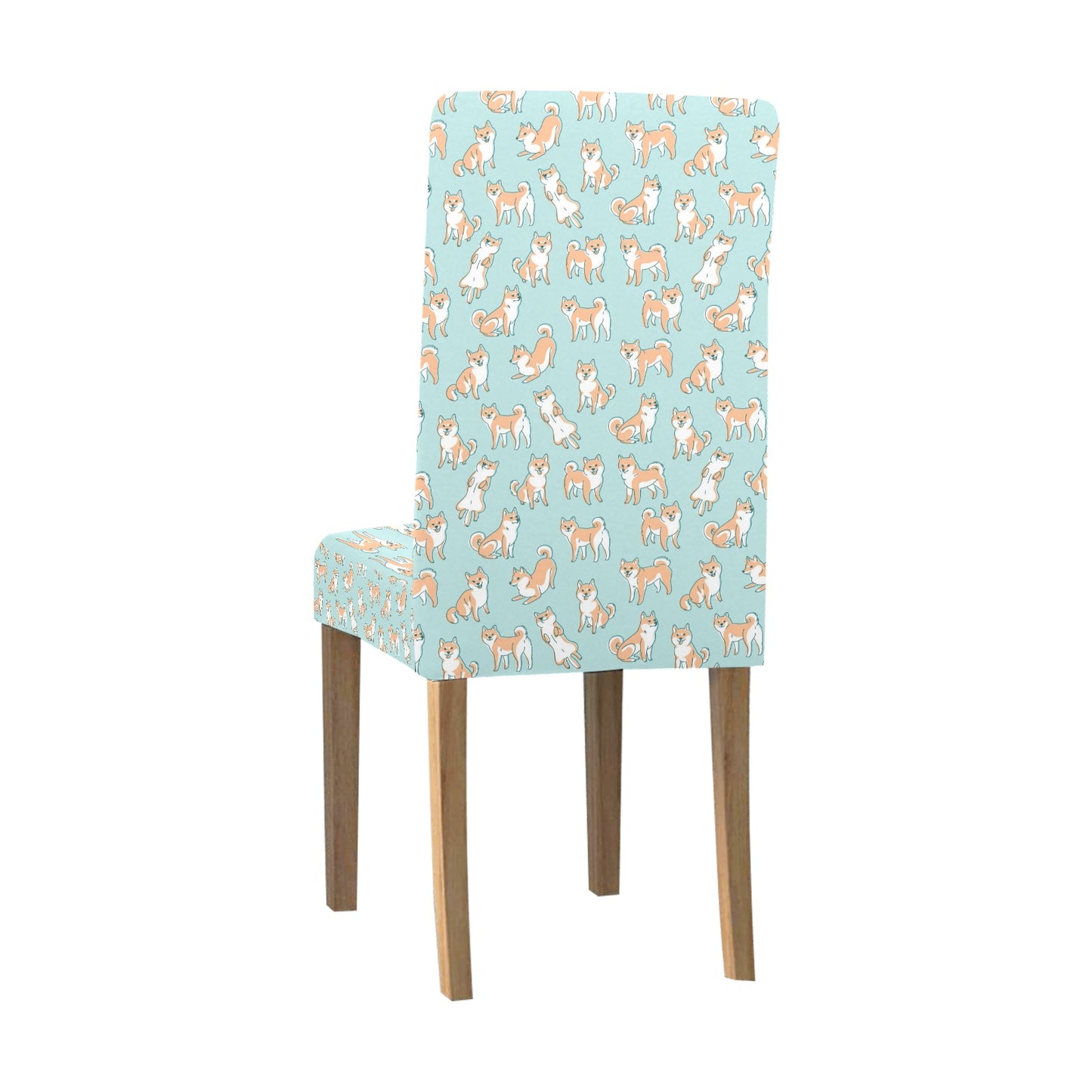 Shiba Inu Print Design LKS304 Dining Chair Slipcover