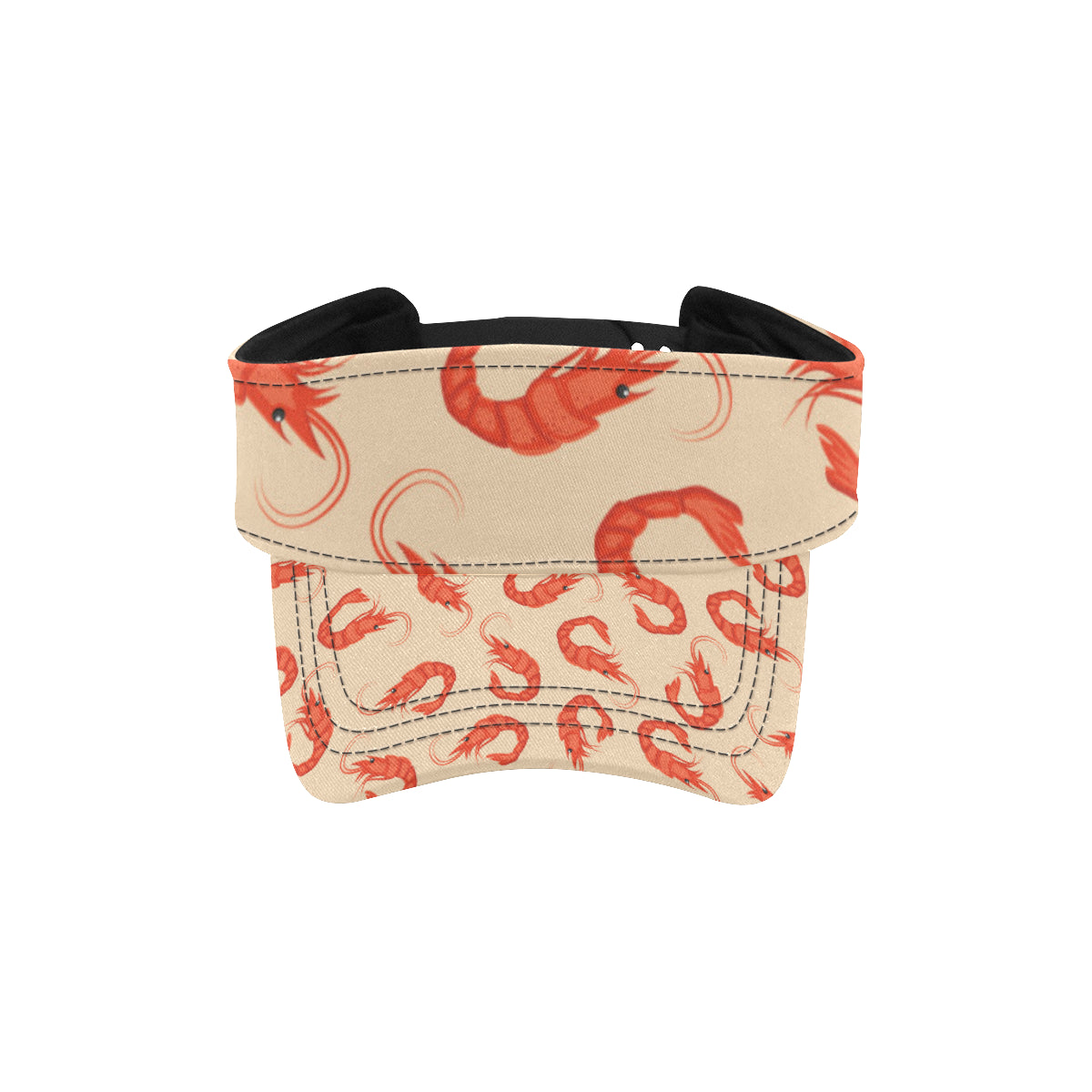Prawn Pattern Print Design 02 Unisex Sun Visor