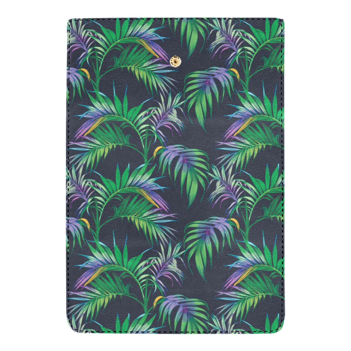 Palm Leaves Pattern Print Design PL04 Women's Trifold Wallet