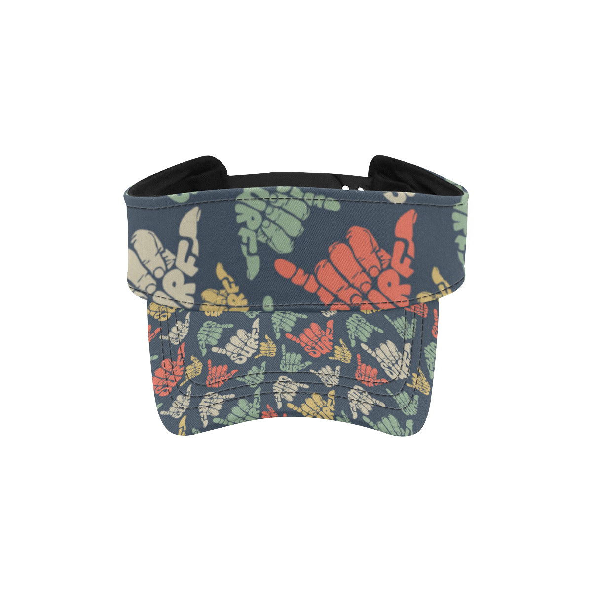 Surf Hand sign Unisex Sun Visor