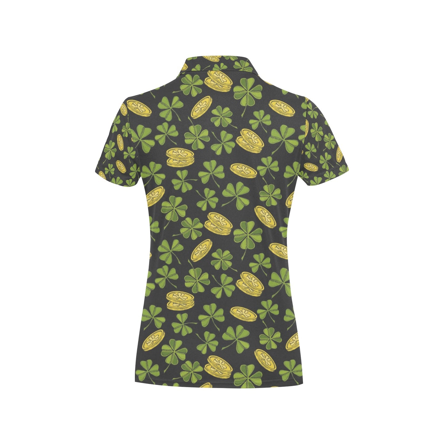St Patricks Day Print Design LKS305 Women's Polo Shirt