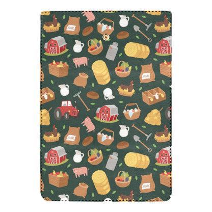 Agricultural Farm Print Design 02 Women's Trifold Wallet