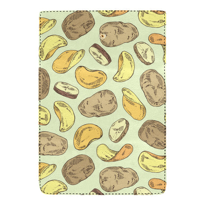 Potato Pattern Print Design A03 Women's Trifold Wallet
