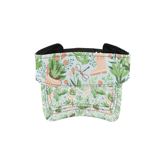 Gardening Pattern Print Design G04 Unisex Sun Visor
