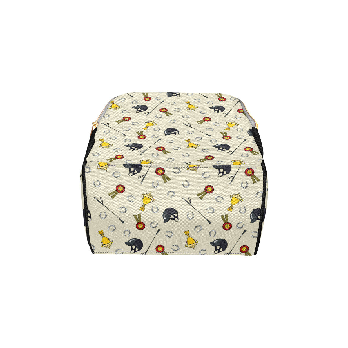 Equestrian Horseshoe Equipment Diaper Bag Backpack