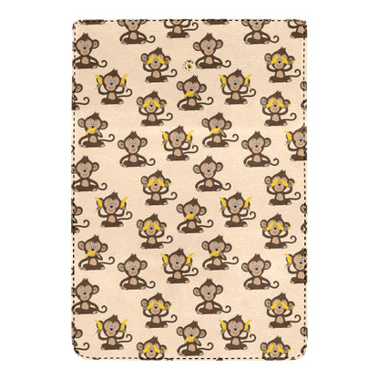 Monkey Pattern Print Design 03 Women's Trifold Wallet