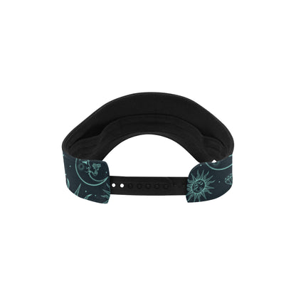 Sun Moon Magic Design Themed Print Unisex Sun Visor