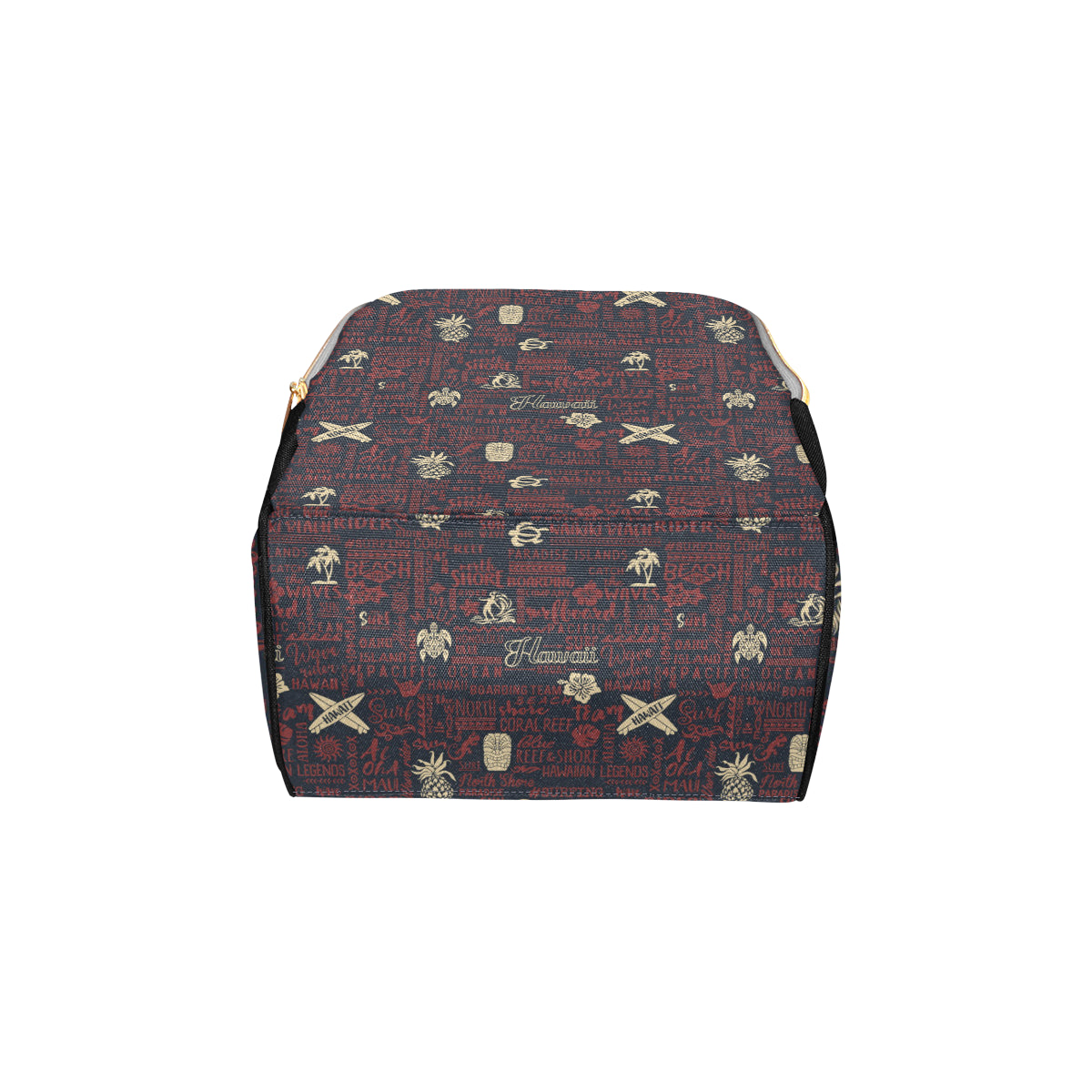 Hawaiian Themed Pattern Print Design H017 Diaper Bag Backpack