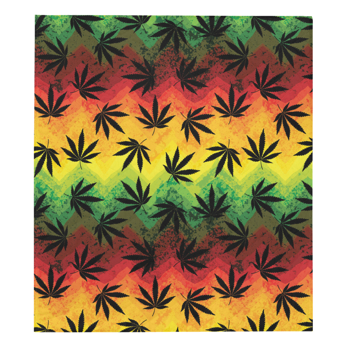 Rasta Pattern Print Design A02 Premium Quilt